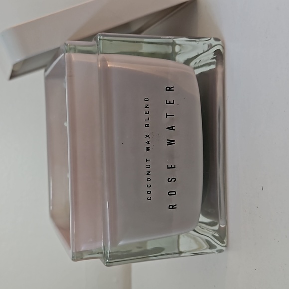 Rose Water Coconut Wax Blend Candle LAB Candles - Picture 4 of 5